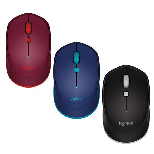 Logitech M337 Bluetooth Wireless Mouse Black Blue Red Techno Computer Shop ហ ង ត ចណ ក ព យ ទ រ